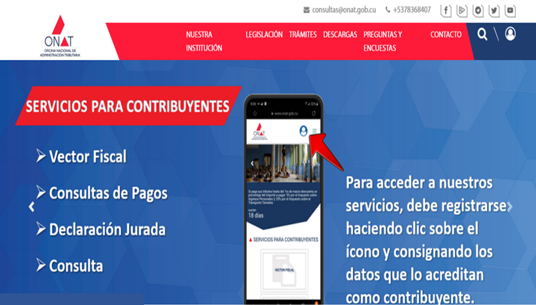 El Portal Tributario, servicios en línea al alcance de un clic.