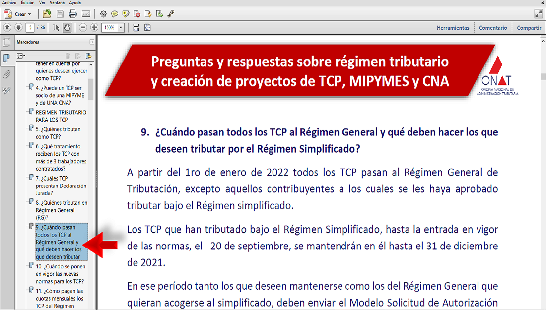 En un solo documento, lo que debes saber sobre regímenes tributarios y creación de Proyectos de TCP, MIPYMES y CNA