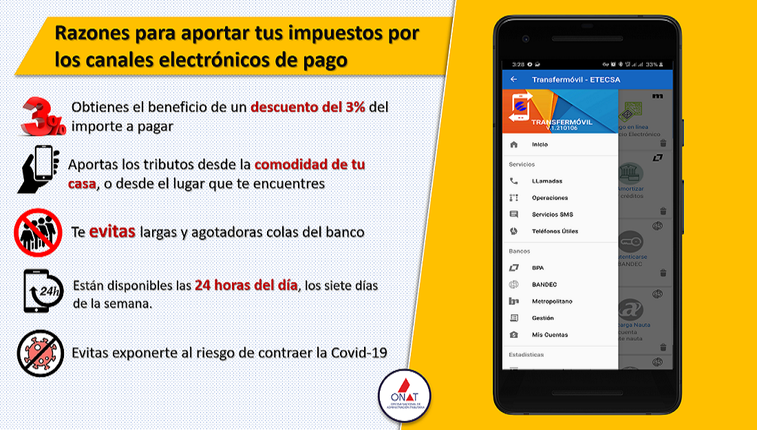 La mayor parte de la recaudación tributaria en 2022 entró al Presupuesto por los canales electrónicos de pago.