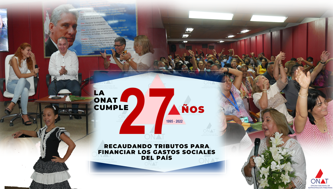 Celebra la ONAT su aniversario 27 con un acto sencillo, muy emotivo y evocador