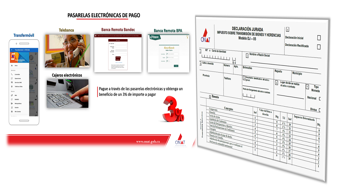 Las notarías aceptarán y radicarán los pagos electrónicos del Impuesto sobre Trasmisión de Bienes y Herencias.