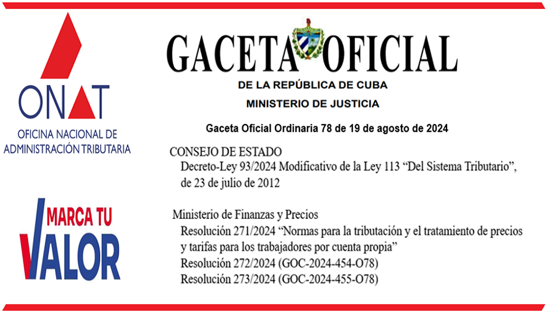 Se actualizan normas legales relacionadas con los actores económicos no estatales (TCP, MIPYMES y CNA)
