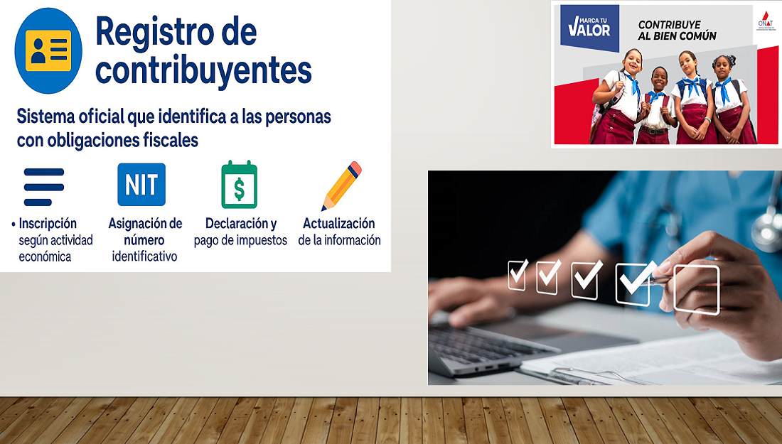 Conozca sobre el Registro de Contribuyentes de la ONAT.
