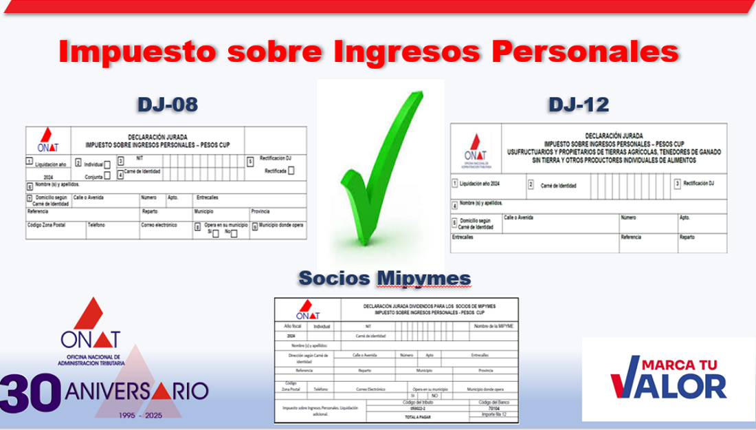 Vence el 30 de abril la Campaña de declaración Jurada del Impuesto sobre Ingresos Personales