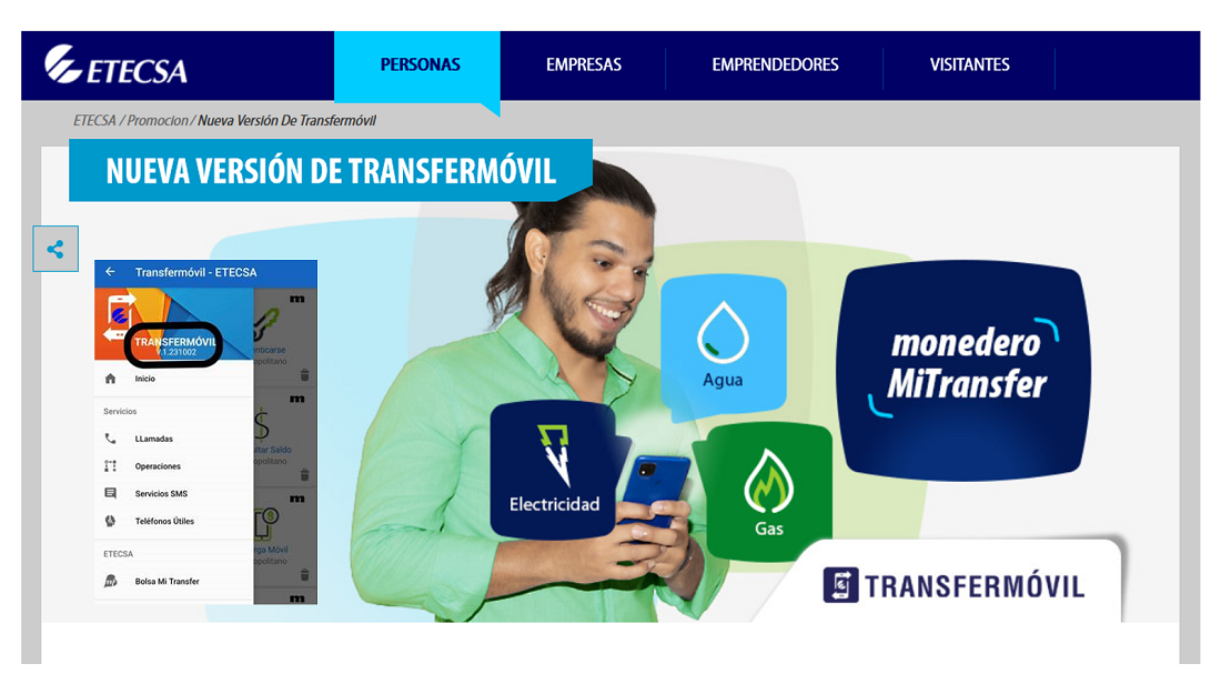 ​​Clientes BANDEC con nueva versión de Transfermóvil recibirán por correo estados de sus cuentas de los últimos 6 meses.