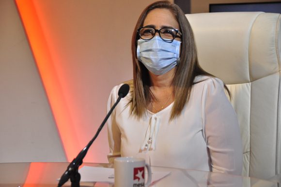 Ministra de Finanzas y Precios, Meisi Bolaños Weiss.